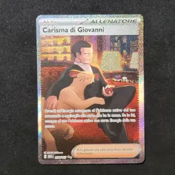 Carta Pokemon Carisma di Giovanni MEW 204/165 - 151 SAR ITA Italiano NM - Image 1