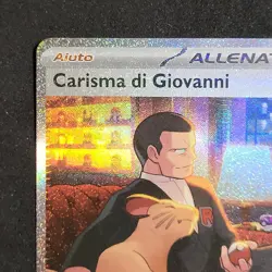 Carta Pokemon Carisma di Giovanni MEW 204/165 - 151 SAR ITA Italiano NM - Image 2