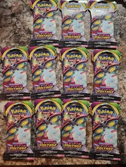 Pokemon TCG Vivid Voltage Sleeved Booster Pack Lot of 11 Factory Sealed - Image 1