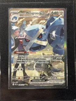 The Pokemon Company Steven's Metagross EX 289/217 ASC Rare Full Art Holo 340 HP - Image 1