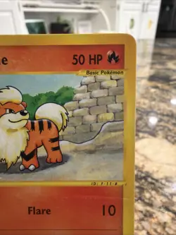 E Reader Growlithe - 62/144 Skyridge - Pokemon TCG - 2003 Non Holo - Image 3