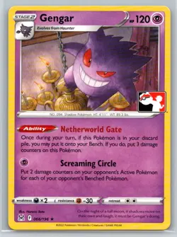 Gengar Rare Prize Pack Series Cards 066/196 LP - Image 1