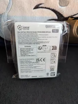 Gundam Card Game Iron Blooded Orphans Urdr Hunt movie promo pack EX base w/ Deck - Image 4