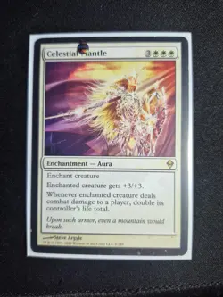 Celestial Mantle - Zendikar - 6/249 - LP - Rare MTG Single - Image 1