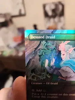 Devoted Druid Borderless Special Guests Foil MTG Lorwyn Eclipsed - Image 3