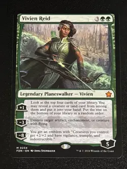 MTG Foundations Vivien Reid 0234 NM Mythic - Image 1