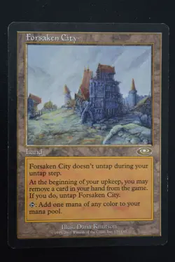 Magic The Gathering MTG FORSAKEN CITY Planeshift MP Moderately Played - Image 1