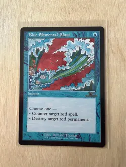 MTG Artist Proof - M30 Blue Elemental Blast Retro Frame - Richard Thomas - Image 1