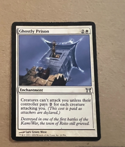 Ghostly Prison - Champions of Kamigawa - MTG - Magic the Gathering - Image 2