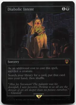 Diabolic Intent (Borderless) M Commander: The Lord of the Rings: Tales of Middle - Image 1