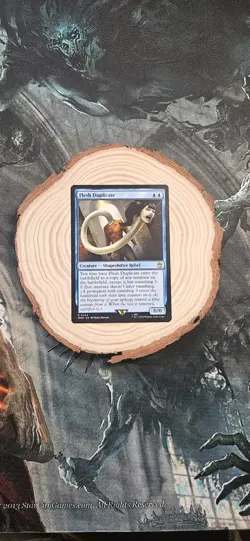 Magic The Gathering Dr Who Commander Flesh Duplicate Regular Rare #44 Near Mint - Image 1