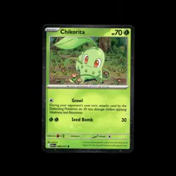 Pokemon TCG Chikorita 008/217 | Ascended Heroes | Cosmos Holo | NM - Image 1