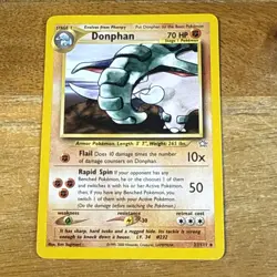 Donphan 21/111 Neo Genesis Rare Non Holo Pokemon TCG Card - Image 1