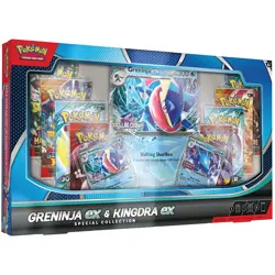 Pokemon TCG Greninja Kingdra ex Special Collection SEALED 8 Booster Packs - Image 1