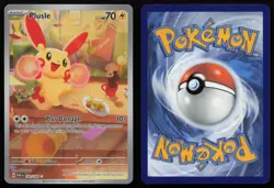 Plusle 193/182 Illustration Rare Paradox Rift Pokemon NM - Image 3