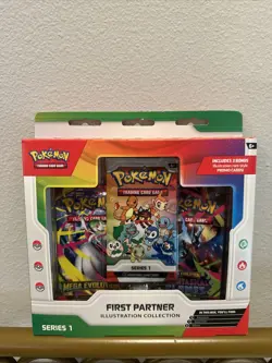 Pokemon TCG First Partner Illustration Collection Series 1 New Sealed - Image 1