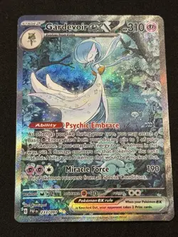 Pokemon TCG Gardevoir ex 233/091 SV: Paldean Fates Special Illustration Rare NM - Image 1