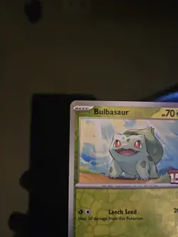 Bulbasaur 001/165 - Pokemon MEW-EN 151 - Best Buy Stamped Promo SEALED - Image 4