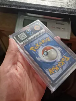 Pokemon TCG Omanyte 180/165 Scarlet & Violet 151 Ace 9 Graded - Image 4