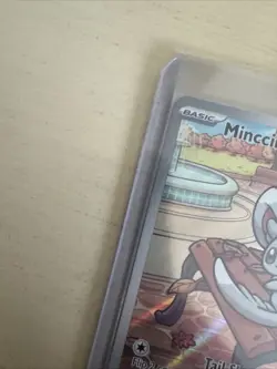 Pokemon TCG Minccino 152/086 Illustration Rare Black Bolt - Image 5