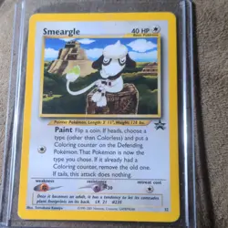 Pokemon TCG Smeargle 32 40 HP English Nintendo 2001 Basic - Image 1