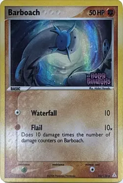 Barboach 60/110 C Holon Phantoms Pokemon Reverse Holo NM - Image 1