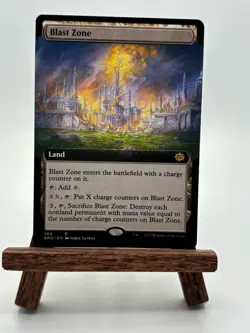 Blast Zone (Extended Art)- BRO 369 MTG Magic The Gathering - Image 1