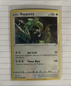 Pokemon Rayquaza SWSH029 Sword & Shield Promo - Image 1