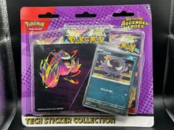 Pokemon TCG: Mega Evolution Ascended Heroes Tech Sticker Collection Gastly - Image 1