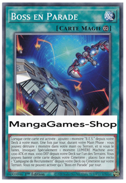 Yu-Gi-Oh ! Boss en Parade BPRO-FR064 Commune en Francais - Image 1