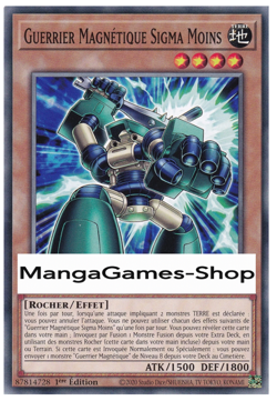 Yu-Gi-Oh ! Guerrier Magnetique Sigma Moins BPRO-FR006 Commune en Francais - Image 1