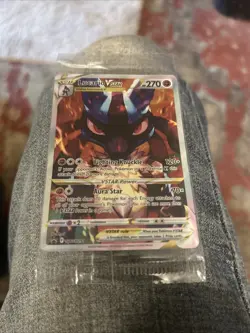Pokemon TCG Lucario VSTAR SWSH291 Sealed Black Star Promo Crown Zenith NM - Image 1