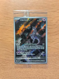 Pokemon TCG Mewtwo SVP 052 Black Star Promo Holo Sealed. - Image 1
