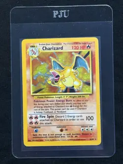 Charizard 4/102 Base Set Holo Card Collectible - Image 3