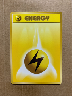 Japanese Lightning Energy - Base Set - Common Pokemon Card - NM/Mint - Image 1
