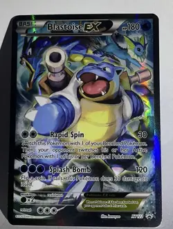 Blastoise EX Pokemon card - Image 1