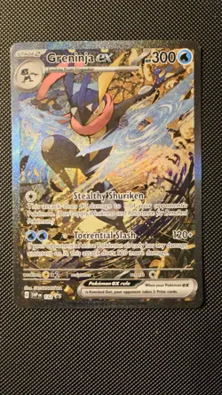 Greninja ex 132 Sv: Scarlet & Violet Promo Cards Holo - Image 1