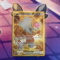 Pokemon Card | Ursaluna EX 222/167 Twilight Masquerade Bloodmoon Hyper Rare - Image 1