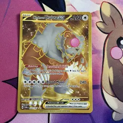 Pokemon Card | Ursaluna EX 222/167 Twilight Masquerade Bloodmoon Hyper Rare - Image 3