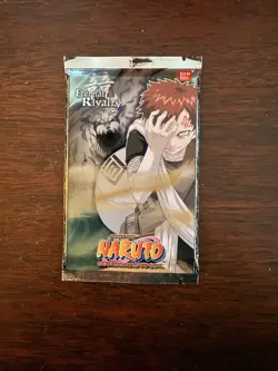 Sealed Naruto CCG - Eternal Rivalry - Blister Booster Single Pack - Art Cards - Image 1