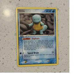 Pokemon Ditto EX Delta Species Common 60 HP Basic Card Regular 64/113 - Image 1