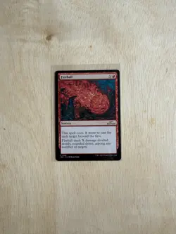 MTG Artist Proof - M30 Fireball - White Back - Mark Tedin - Image 2
