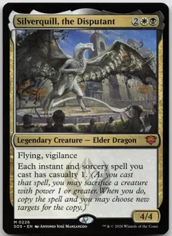 Silverquill, the Disputant Secrets of Strixhaven 226 NM M - Image 1