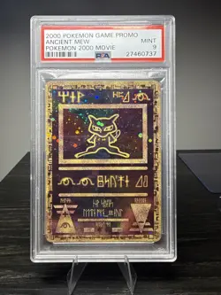 Pokemon Ancient Mew 2000 PSA 9 MINT Game Movie Promo Pokemon Card - Image 1