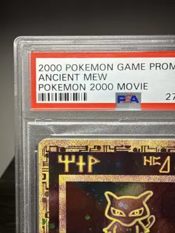 Pokemon Ancient Mew 2000 PSA 9 MINT Game Movie Promo Pokemon Card - Image 2