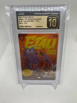2022 MTG SECRET LAIR DROP FOIL #1123 ETALI, PRIMAL STORM CGC 10 PRISTINE - Image 1