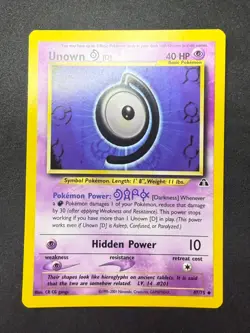 Unown D 47/75 | Neo Discovery | Uncommon | Pokemon Card | NM - Image 1