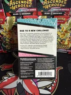 Pokemon TCG: Mega Evolution-Ascended Heroes Booster Bundle (6 Packs) - Image 3