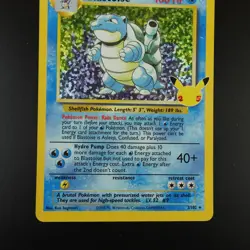 Blastoise 2/102 Pokemon Celebrations Classic Collection Holo Card - Image 3