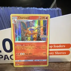 The Pokemon Company Charizard 010/078 Pokemon GO Holo Rare 170HP - Image 1